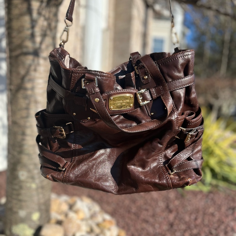 Brown purse